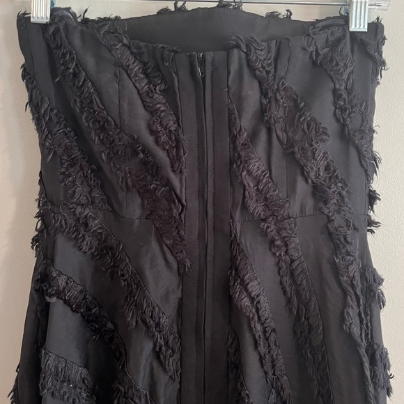 C/MEO Collective Recollection Asymmetrical Fringe Dress - Picture 10 of 13